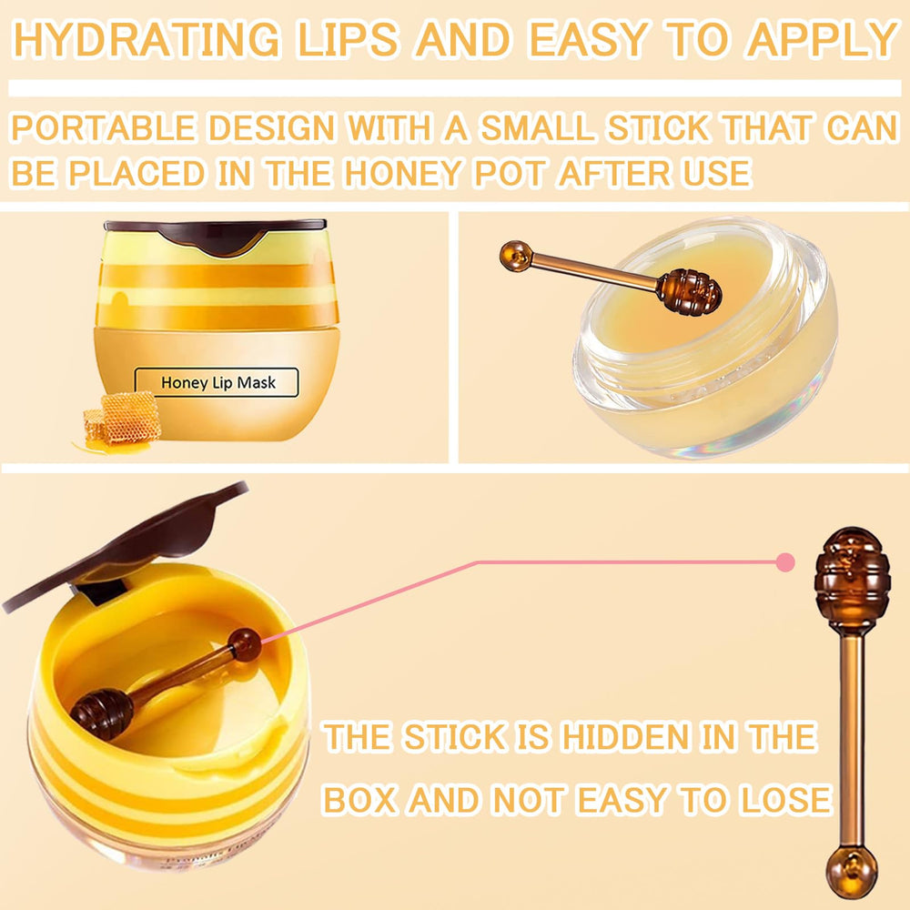 TIRDET lip mask overnight care image suggests continuous hydration while you sleep.