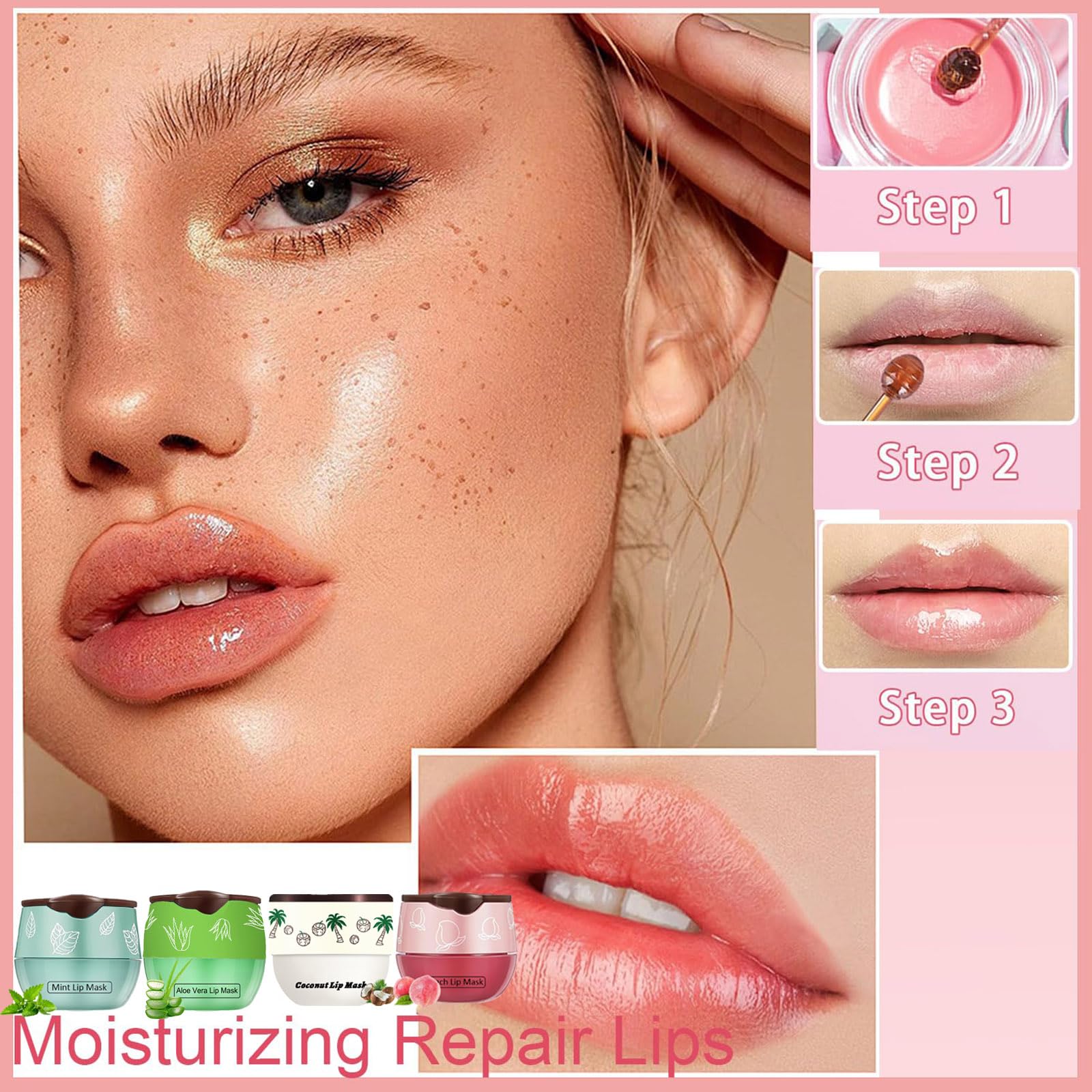 TIRDET portable honey pot packaging ideal for on-the-go lip care.