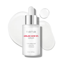 TIRTIR azelaic acid serum bottle close-up showing lightweight hydration