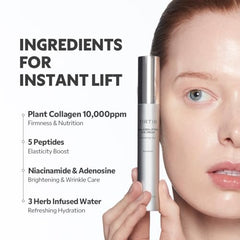 TIRTIR Collagen Lifting Eye Cream features a smooth, luscious texture.