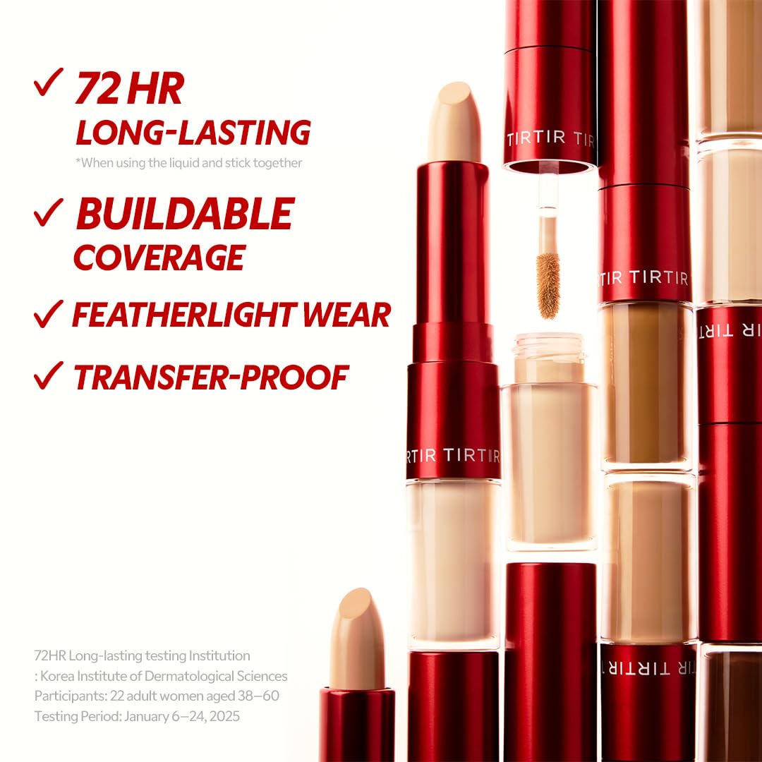 TIRTIR Glide&Hide hyaluronic-complex delivers lasting hydration.