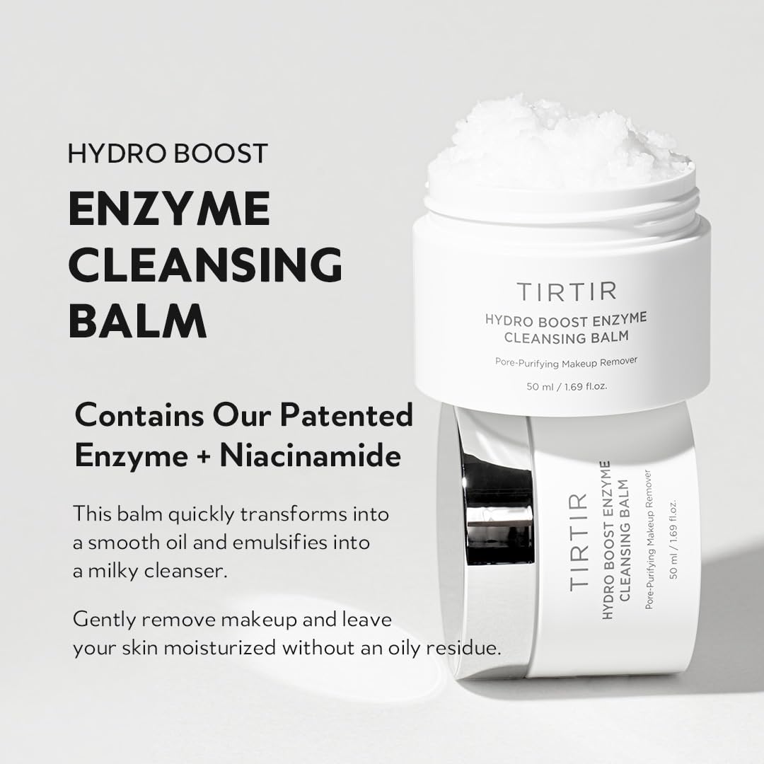 Close-up of balm texture highlighting milky emulsion forming during cleansing