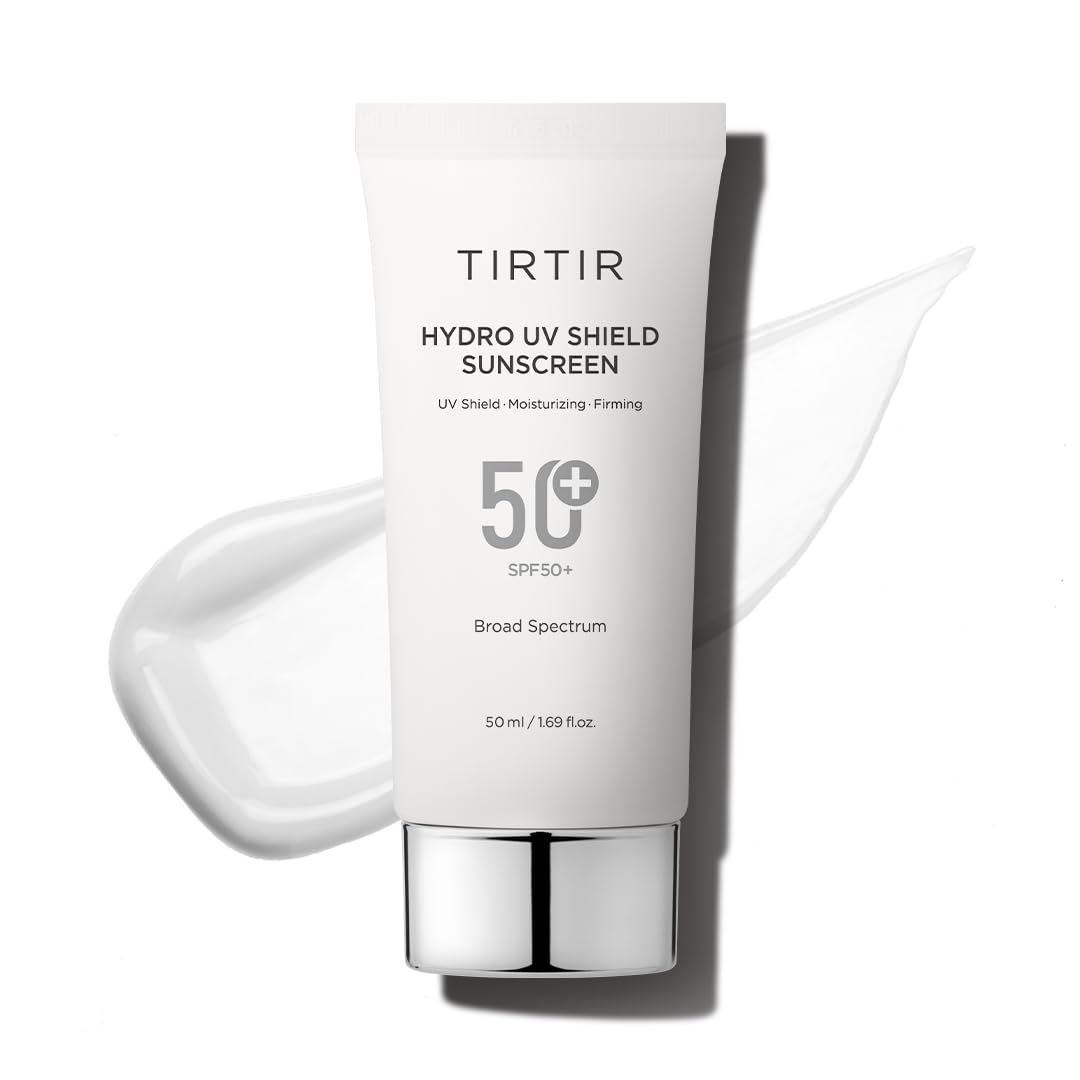 TIRTIR Hydro UV Shield sunscreen bottle for daily sun protection.