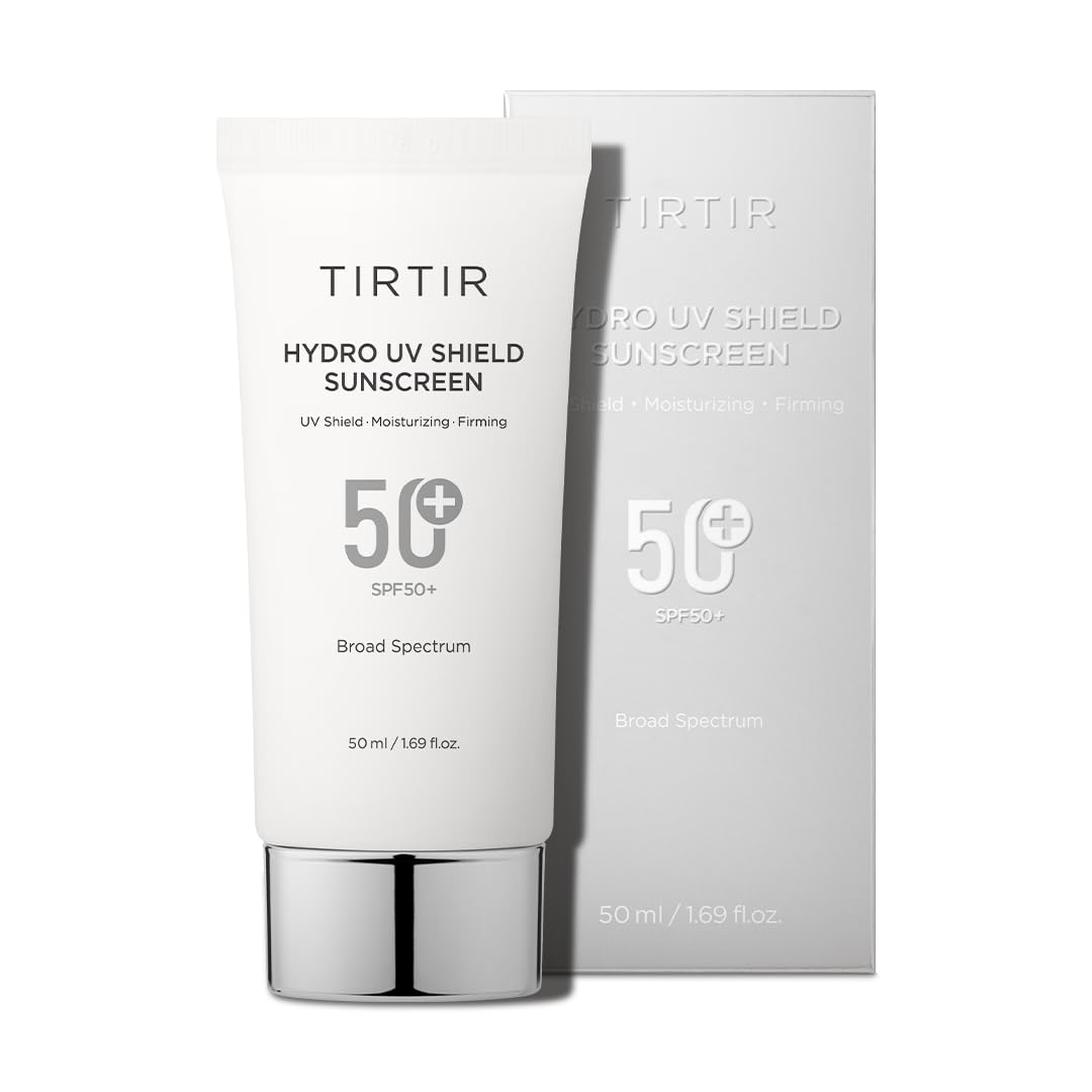 TIRTIR Hydro UV Shield applied to hand showcases lightweight texture.