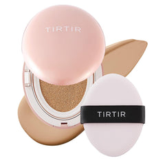 TIRTIR Mask Fit All Cover pink cushion compact applies smoothly for a flawless finish.