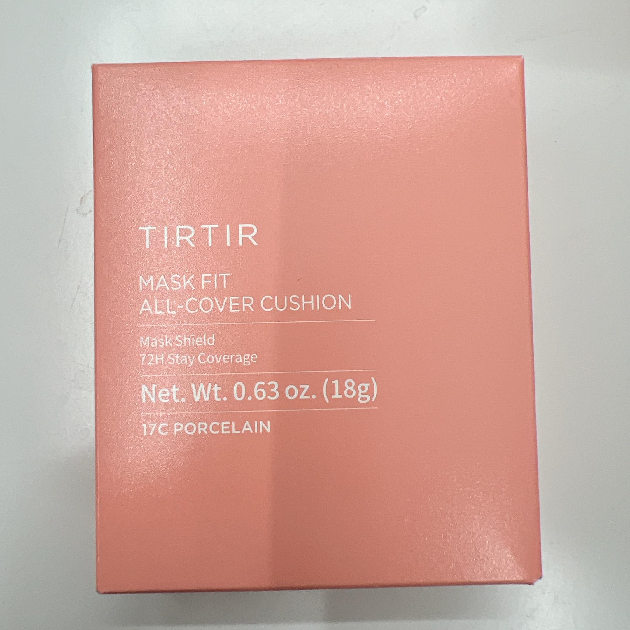 TIRTIR Cushion on oily skin delivers clean, controlled finish.