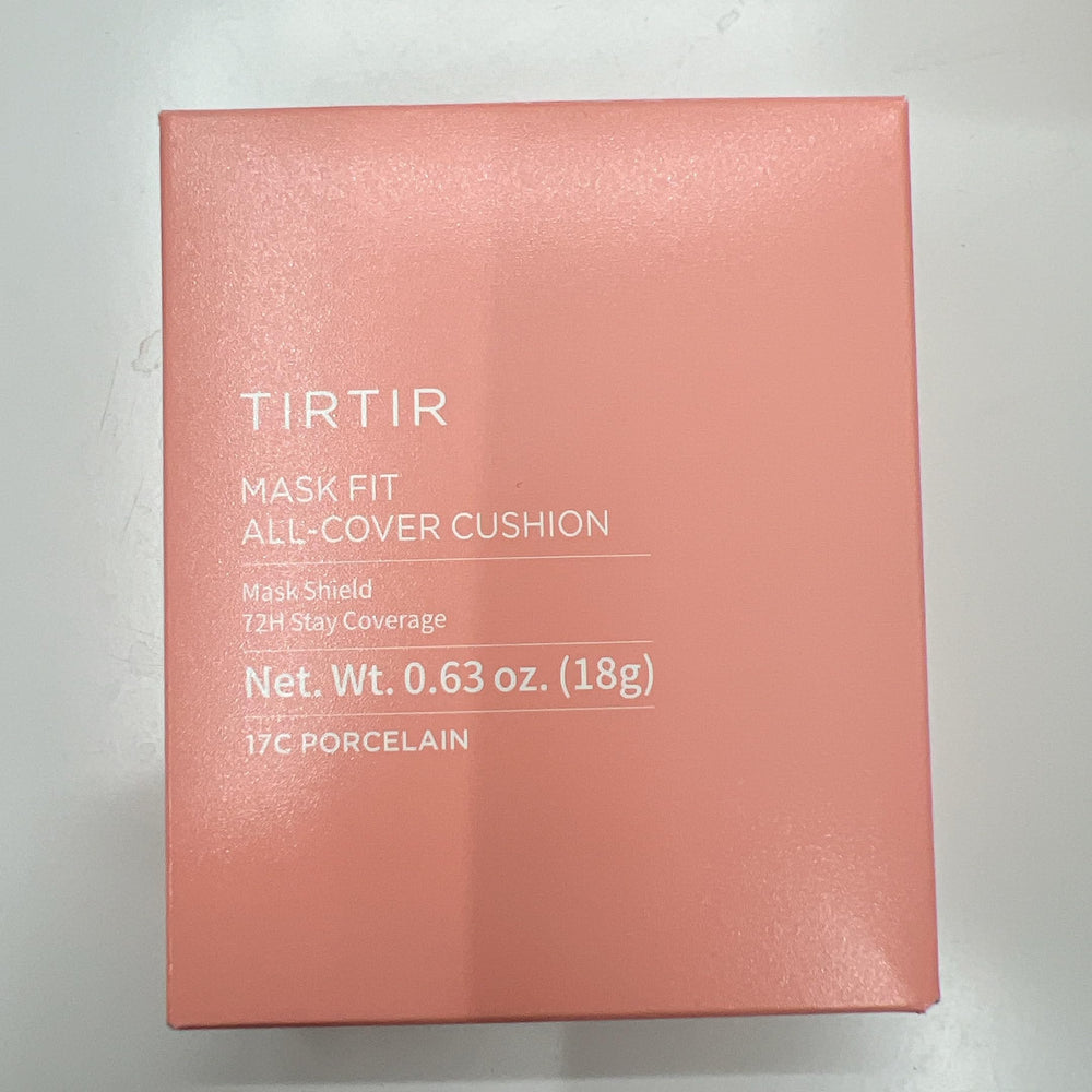 TIRTIR Cushion on oily skin delivers clean, controlled finish.