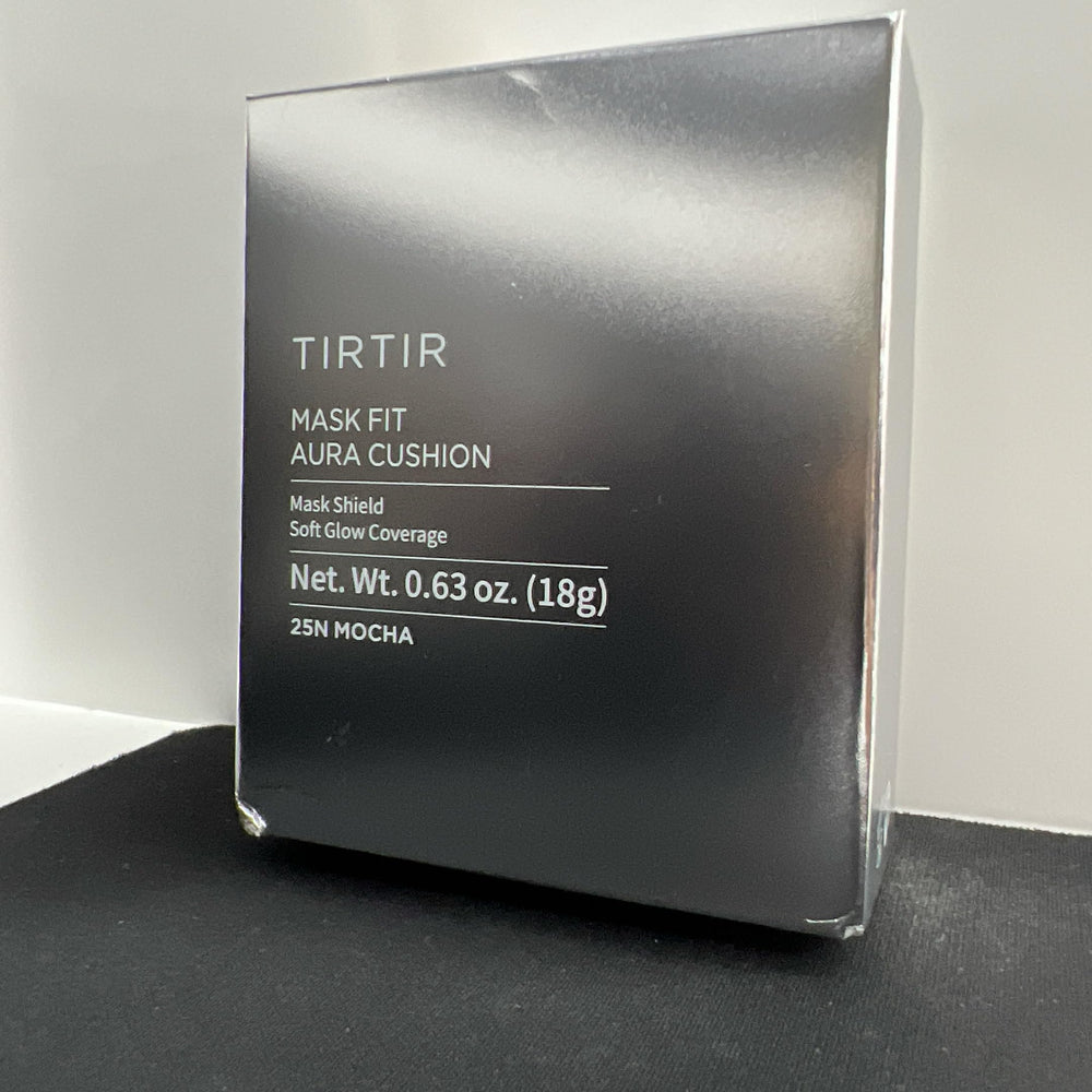 TIRTIR application on cheek shows natural coverage for dry and combo skin.