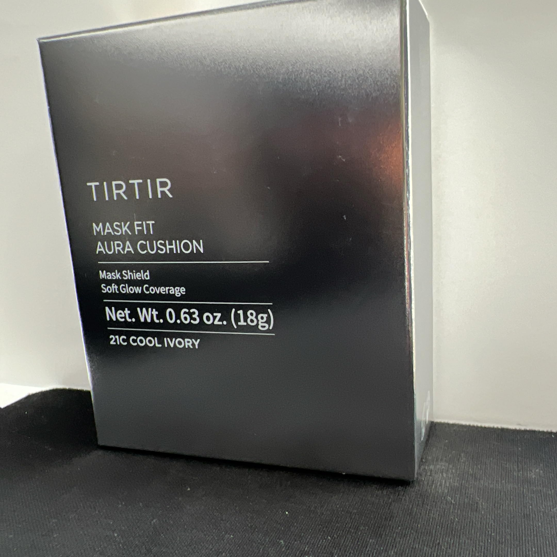 TIRTIR Mask Fit Aura Silver Cushion 72-hour glow concept graphic