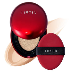 TIRTIR Mask Fit Red Cushion compact showcases wide shade range for glass-skin coverage.