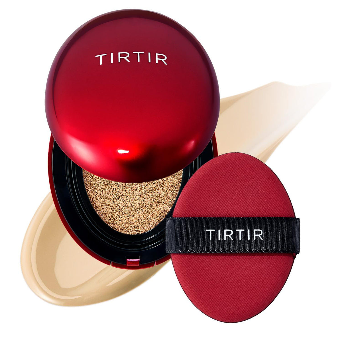 TIRTIR Mask Fit Red Cushion packaging photo for on-the-go touch ups