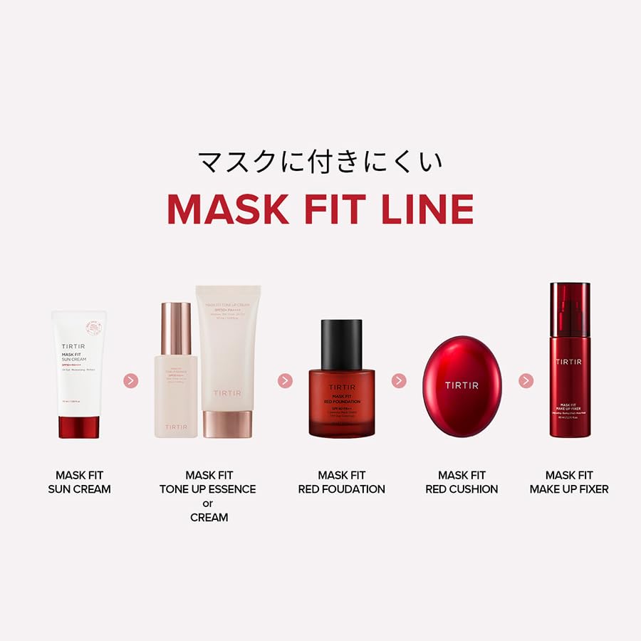 Packaging of TIRTIR Mask Fit Fixer shows travel-friendly size.