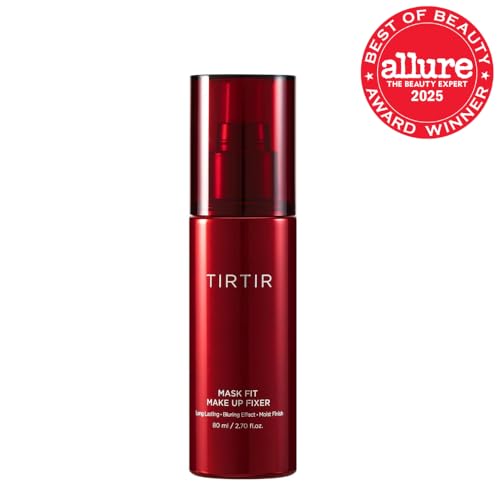 TIRTIR Mask Fit Fixer spray mist delivers even coverage.