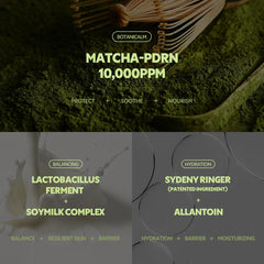 TIRTIR Matcha PDRN Toner application routine promotes even skin tone with calming toning steps.