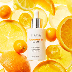 TIRTIR serum dropper applying on skin for precise dosing and even coverage