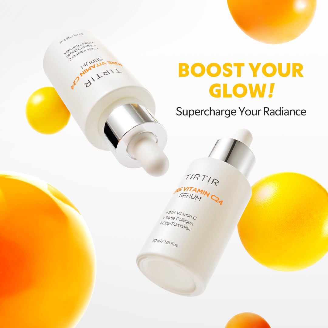 TIRTIR ingredients image shows 246,750 ppm vitamin C for glow