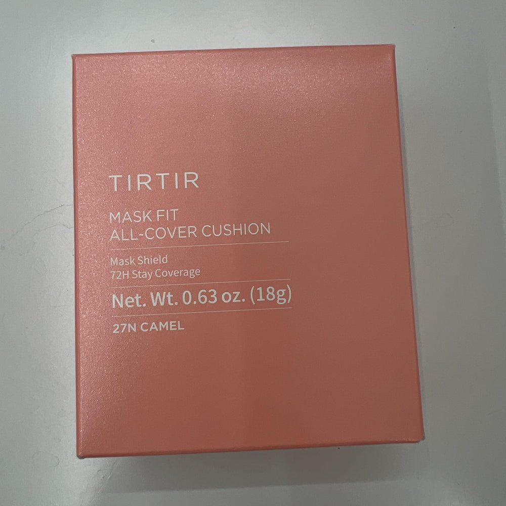 TIRTIR velvety powder texture hides imperfections for a full-coverage look.