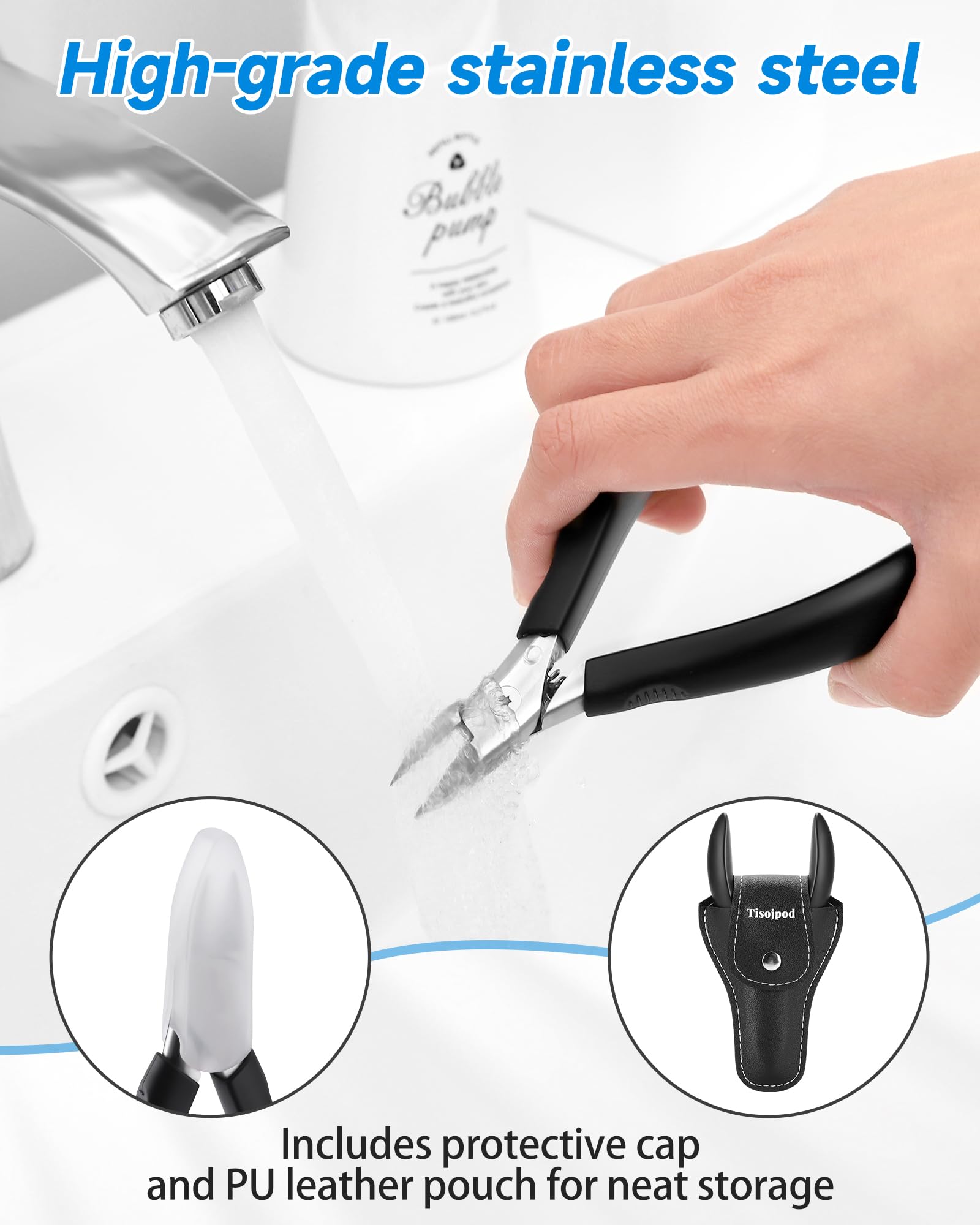 Tisojpod Non-Slip Grip offers confident control during detailed nail work.
