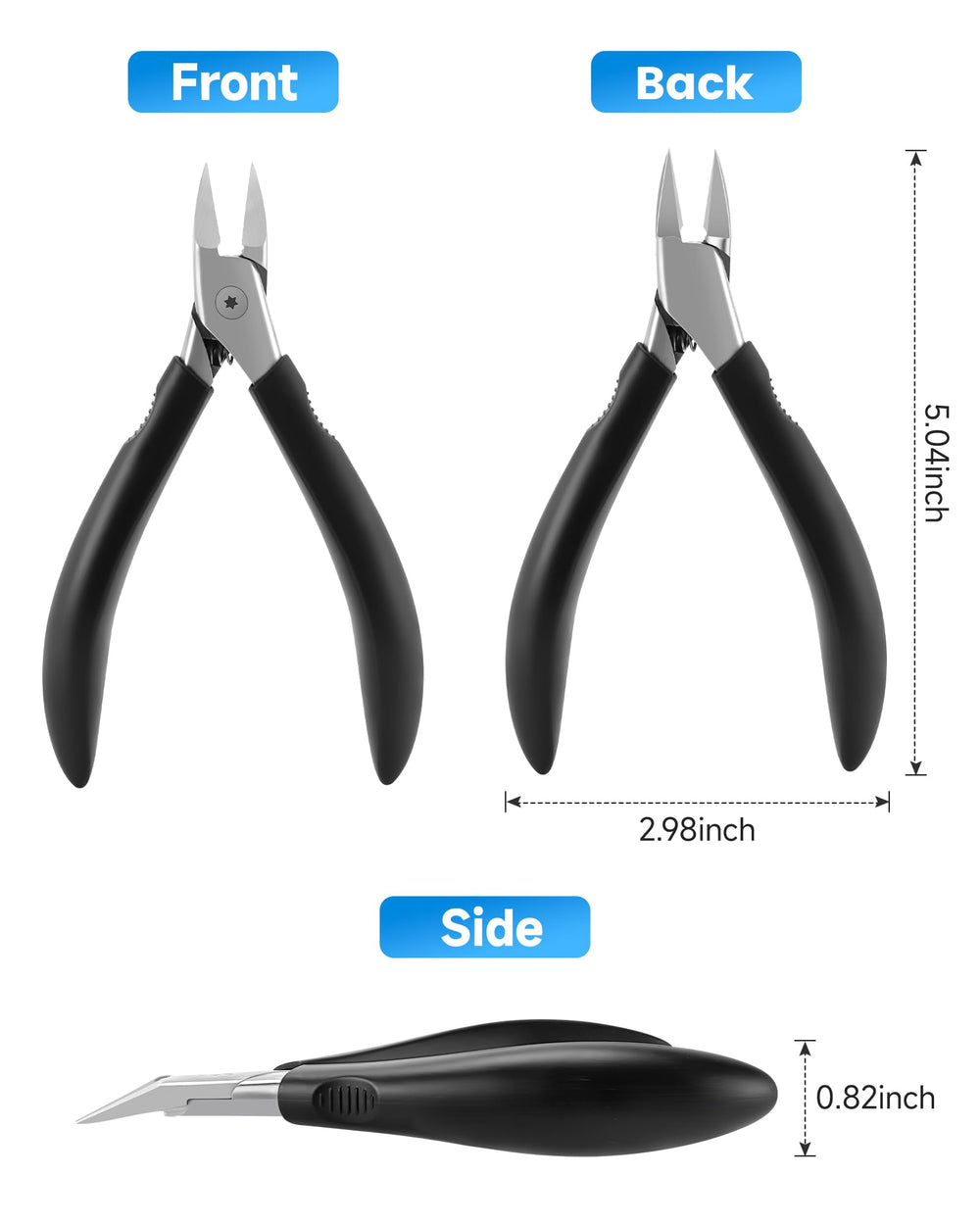 Tisojpod Protective blade cover and PU leather pouch support hygiene and portability.