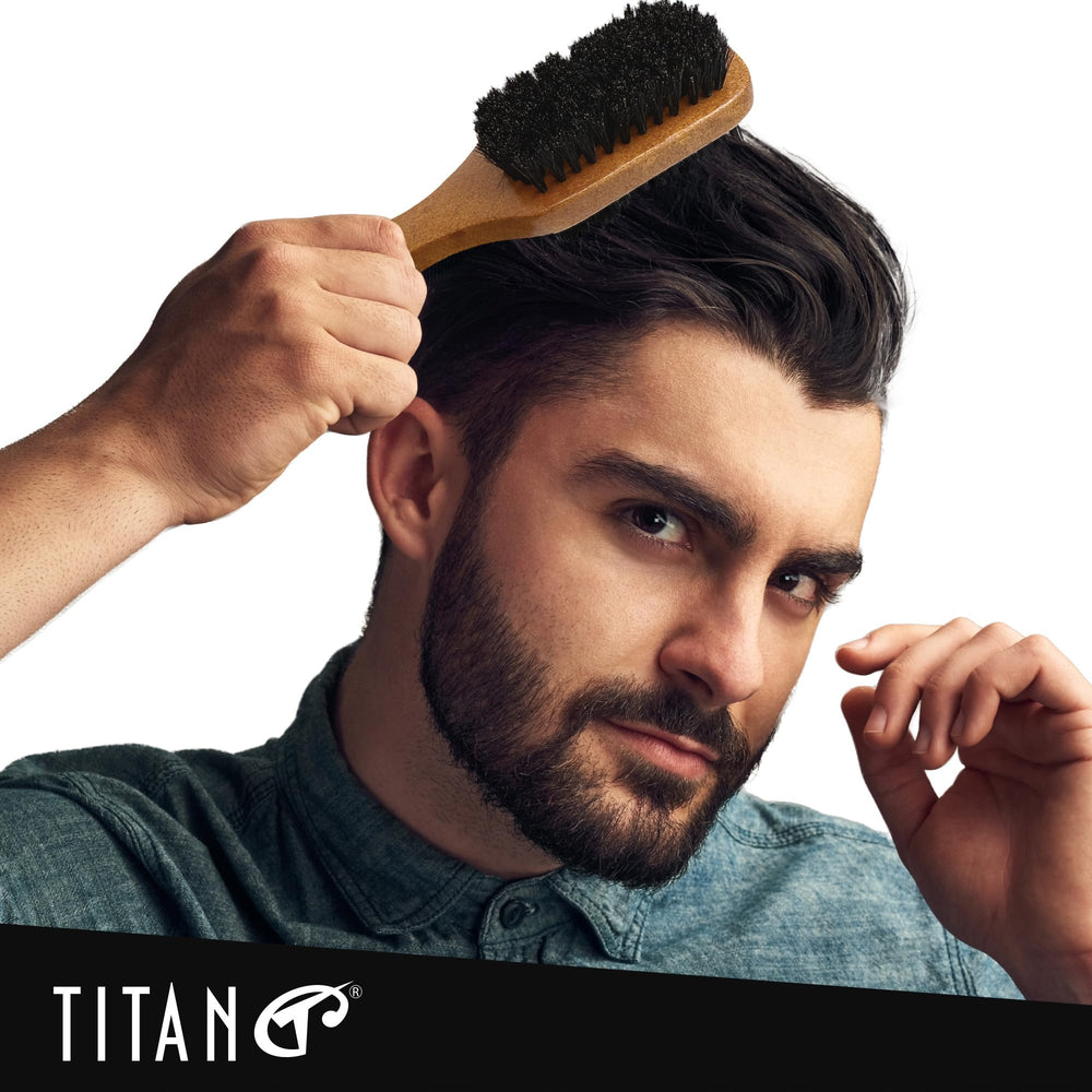 Titan compact design showing travel-friendly grooming tool.