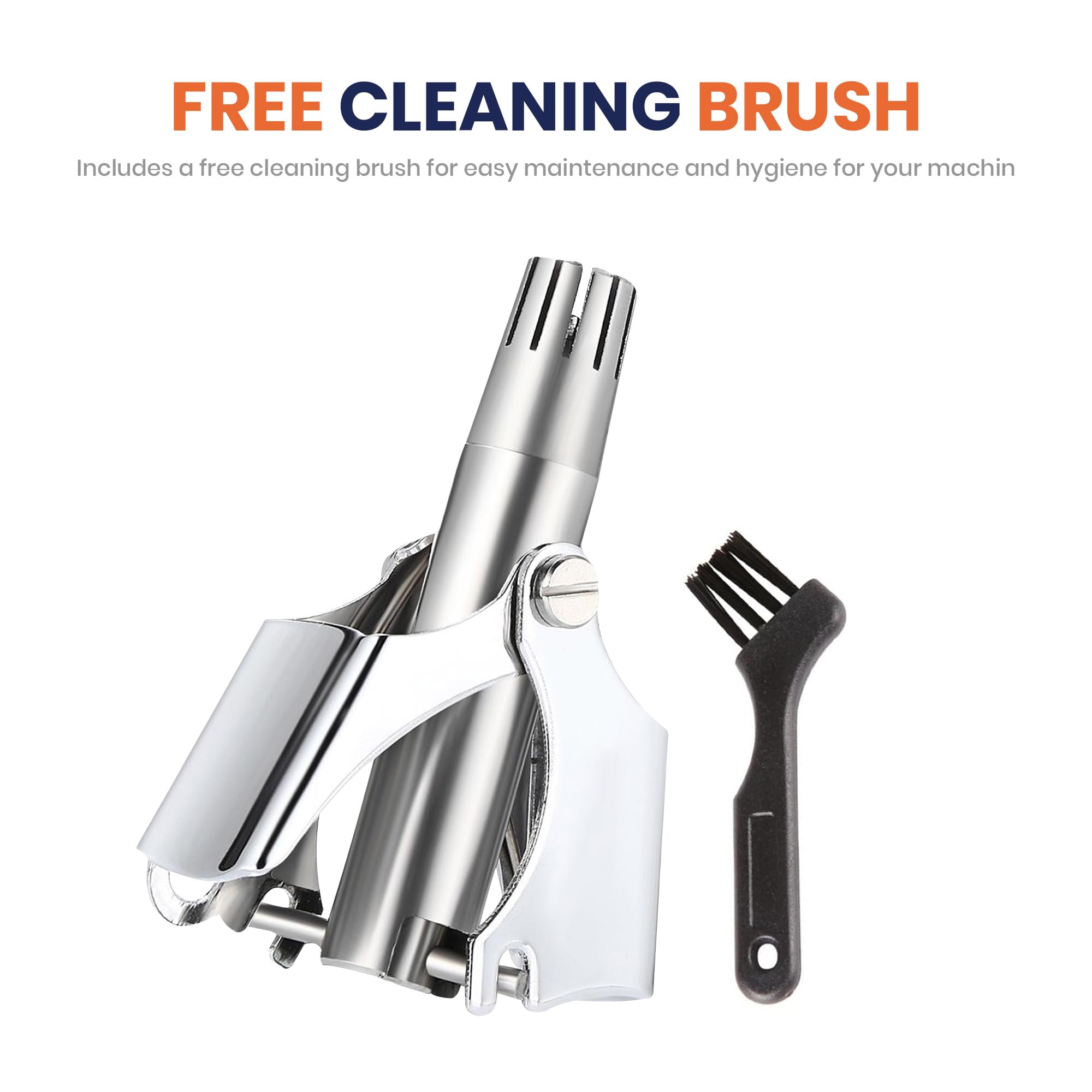 Titan Luxe ergonomic handle reduces fatigue for precise grooming sessions