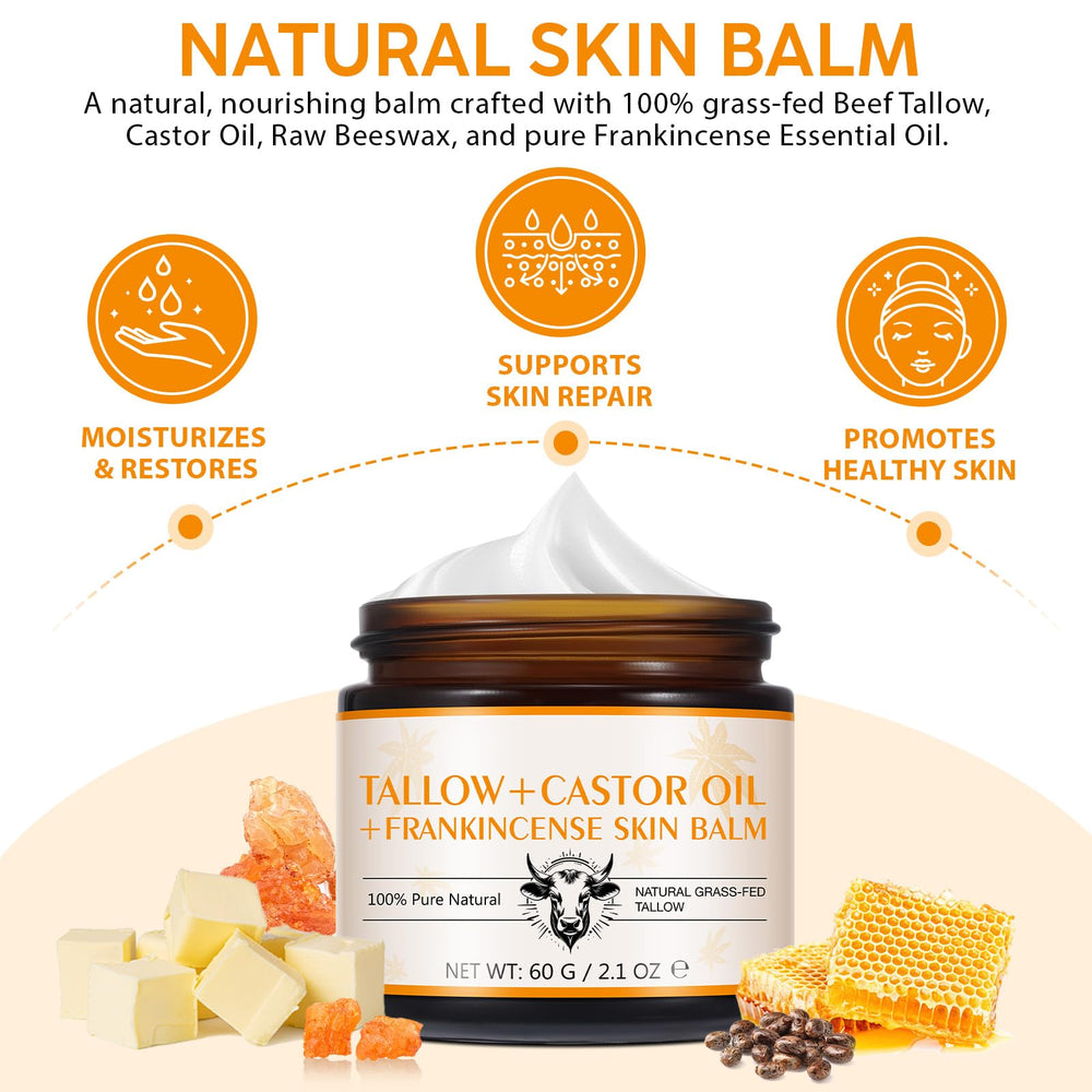 Tiuedu balm with beeswax barrier for long-lasting moisture