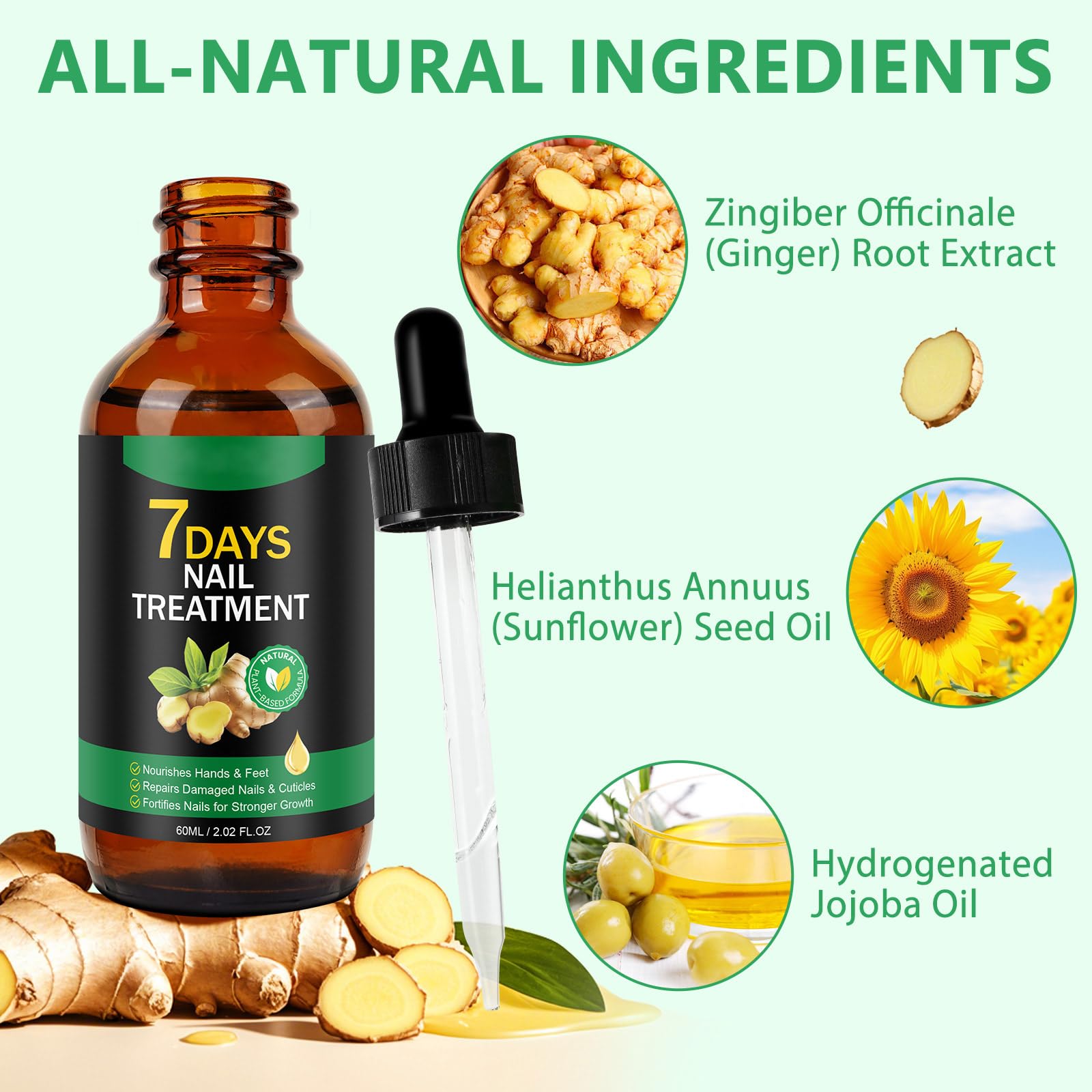 Tiuedu Cuticle Repair Oil application shot shows repairing damaged cuticles and supporting nail health