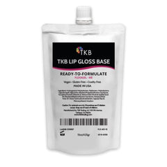 TKB Lip Gloss Base clear bottle pour shows crystal shine for DIY gloss