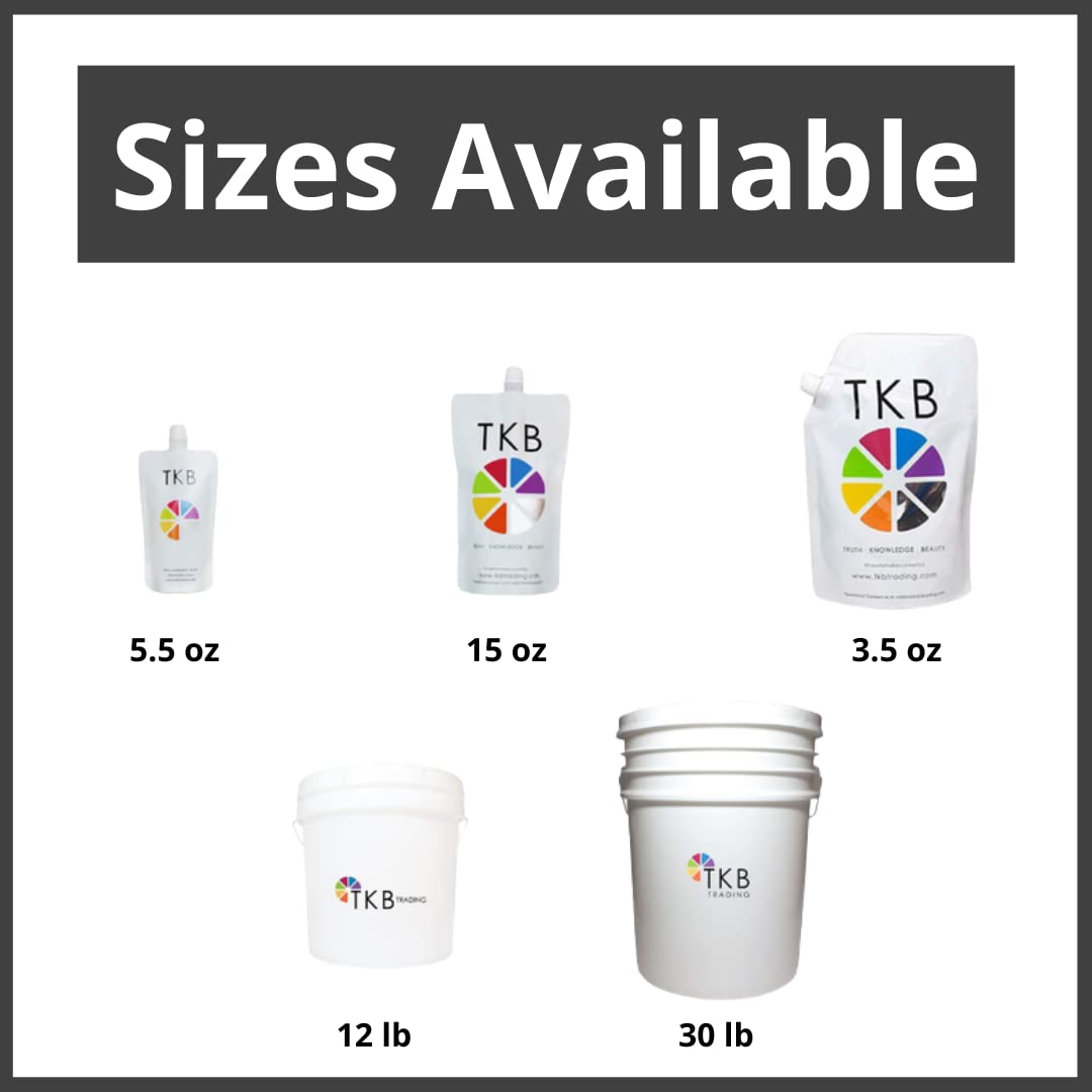 TKB Lip Gloss Base suspends glitter and pigments evenly for vibrant shades.