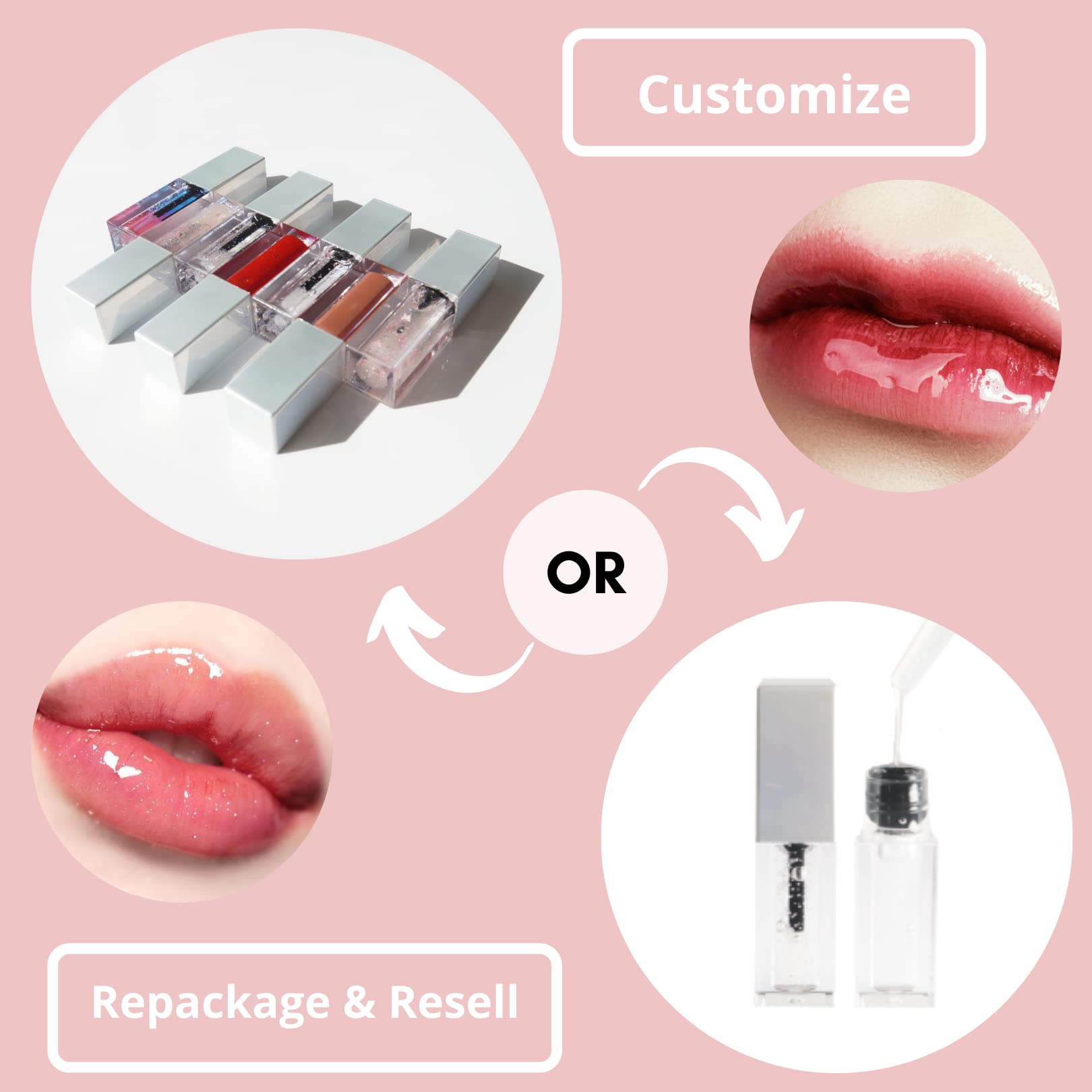 TKB Lip Gloss Base includes vitamin E for skin-friendly protection