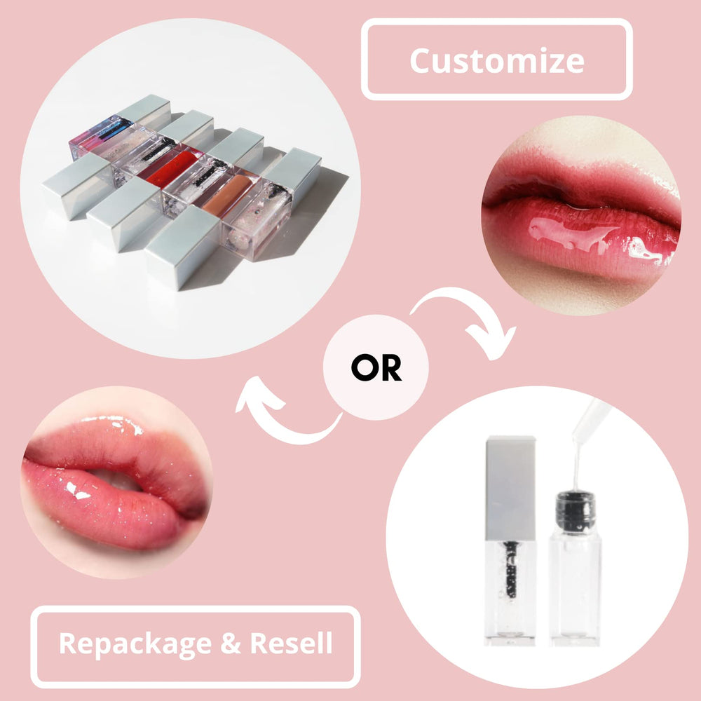 TKB Lip Gloss Base includes vitamin E for skin-friendly protection