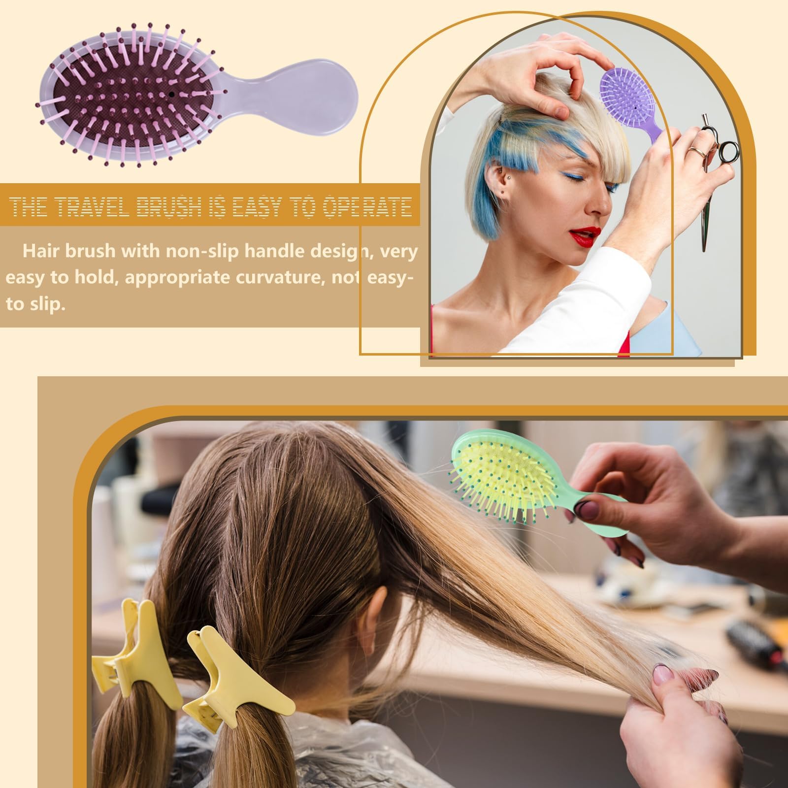 TKOnline dorm hotel salon use display illustrating versatile grooming tool in shared spaces.