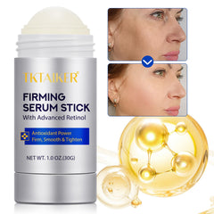 TKTALKER Advanced Retinol Firming Stick application provides precise, targeted wrinkle treatment