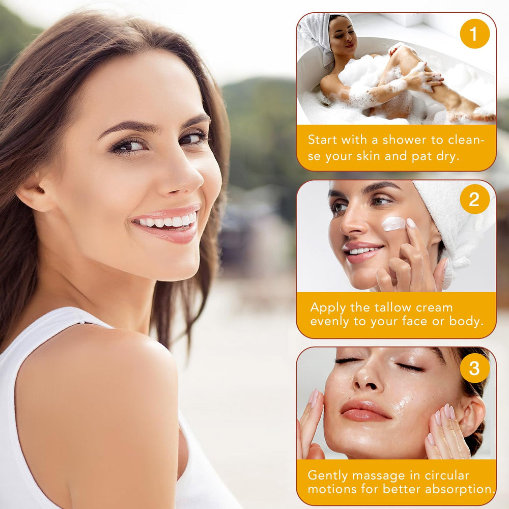 TKTALKER whipped balm texture close-up reveals airy, easy-to-spread moisturizing cream.