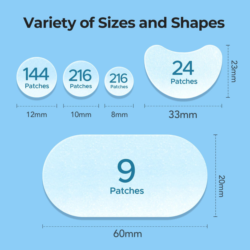 TKTK patches are odorless and additive-free for sensitive skin.