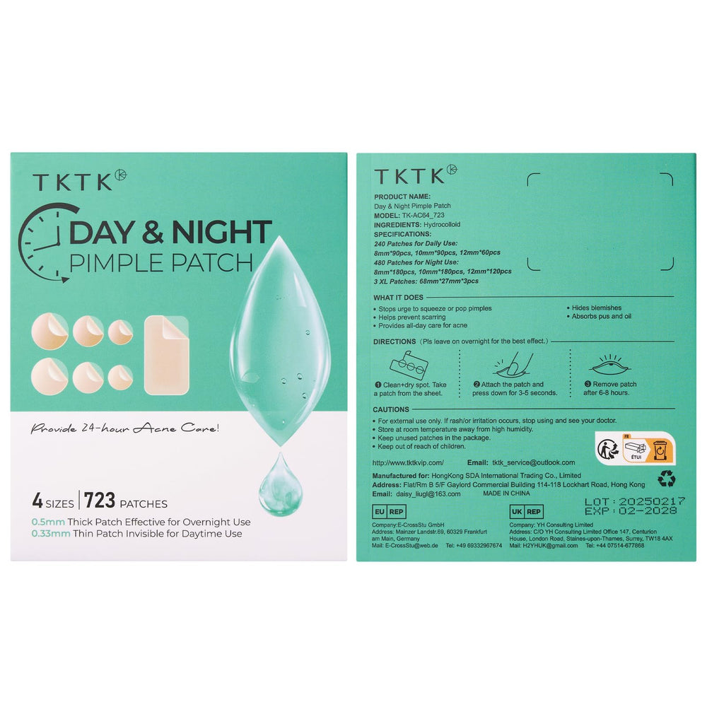 TKTK all-day usage concept with day and night patch combo