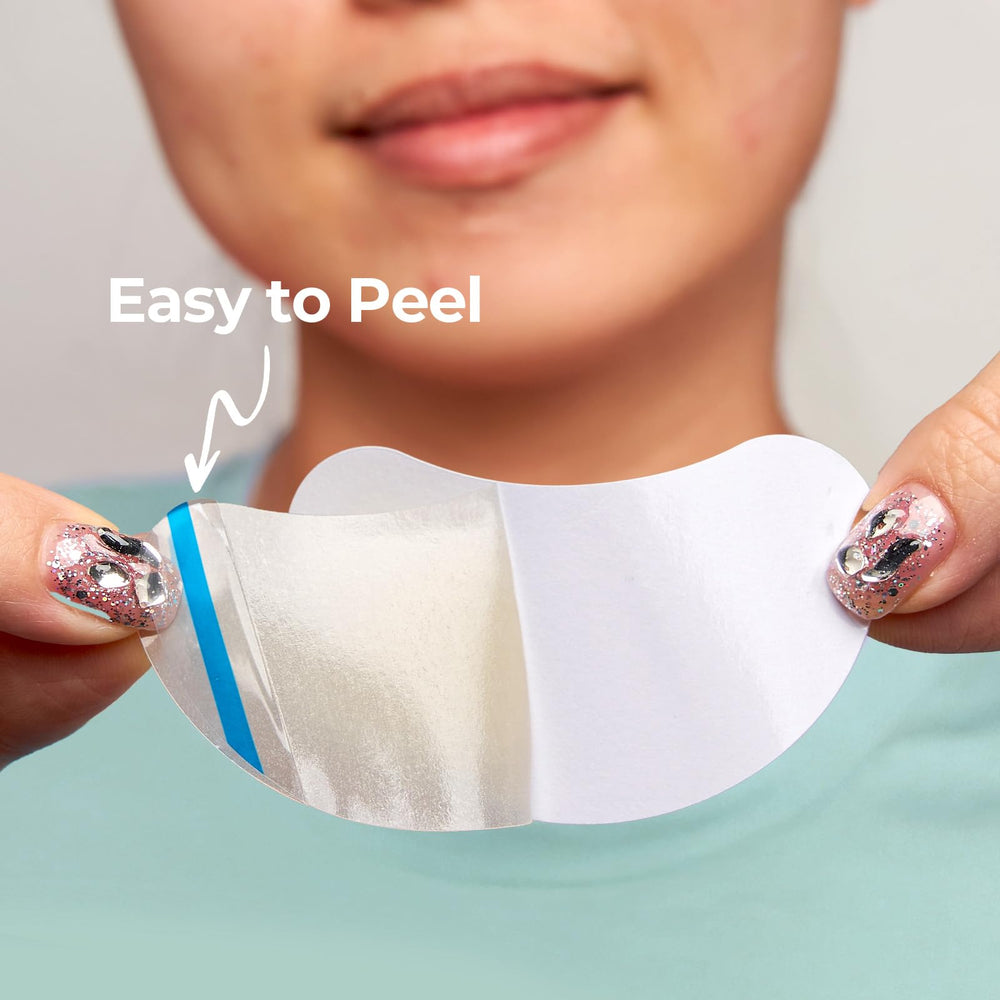 TKTK chin-patch-easy-removal-demo shows simple nightly routine