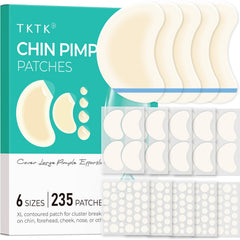 TKTK chin-patch XL contoured closeup for overnight coverage of large breakouts