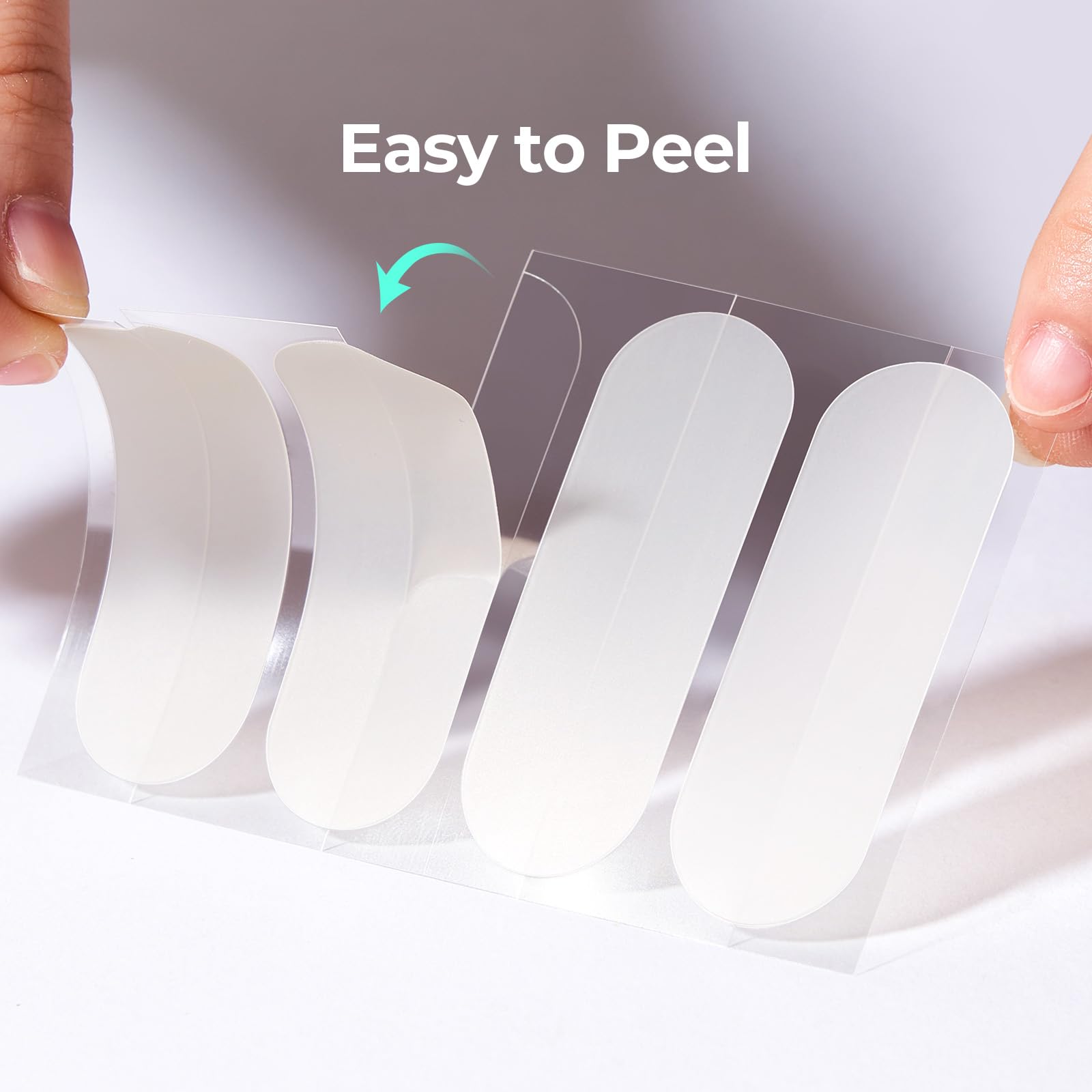 TKTK patches are odorless and gentle on sensitive skin.