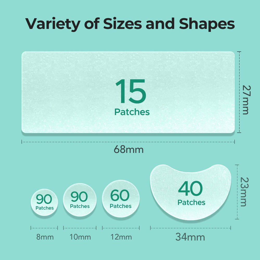 TKTK hydrocolloid bandages stay flexible across curves for day or night use.