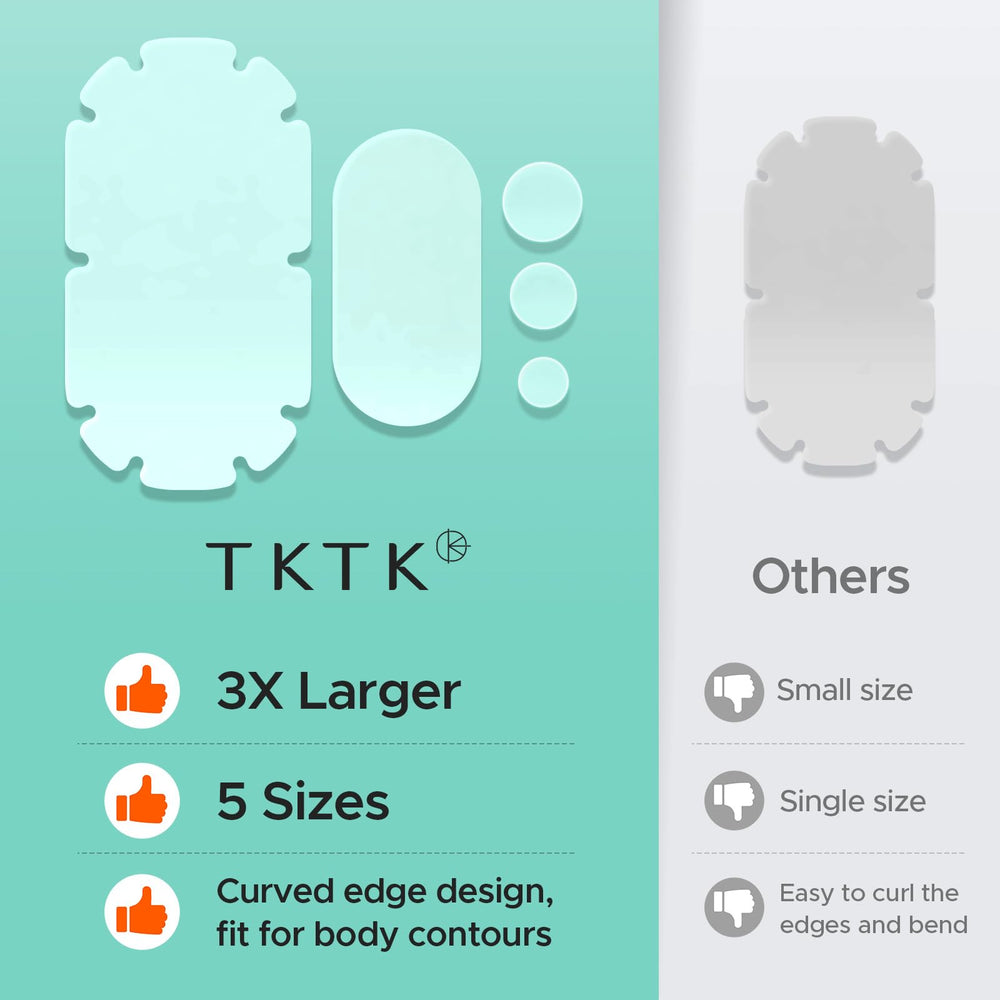TKTK XXL patch 12mm precise spot patch for targeted treatment.
