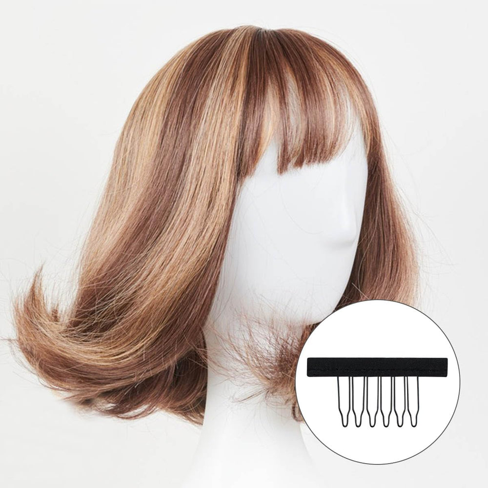TKYPZY wig combs 6-teeth design ensuring stable hold during dancing and long wear