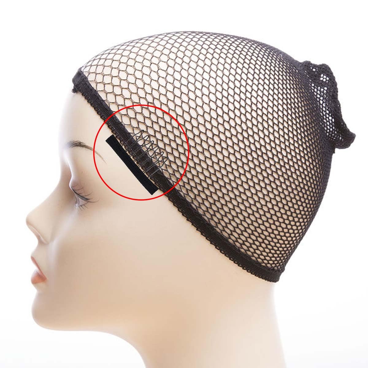 TKYPZY wig edges fabric-wrapped for smooth contact and reduced snag