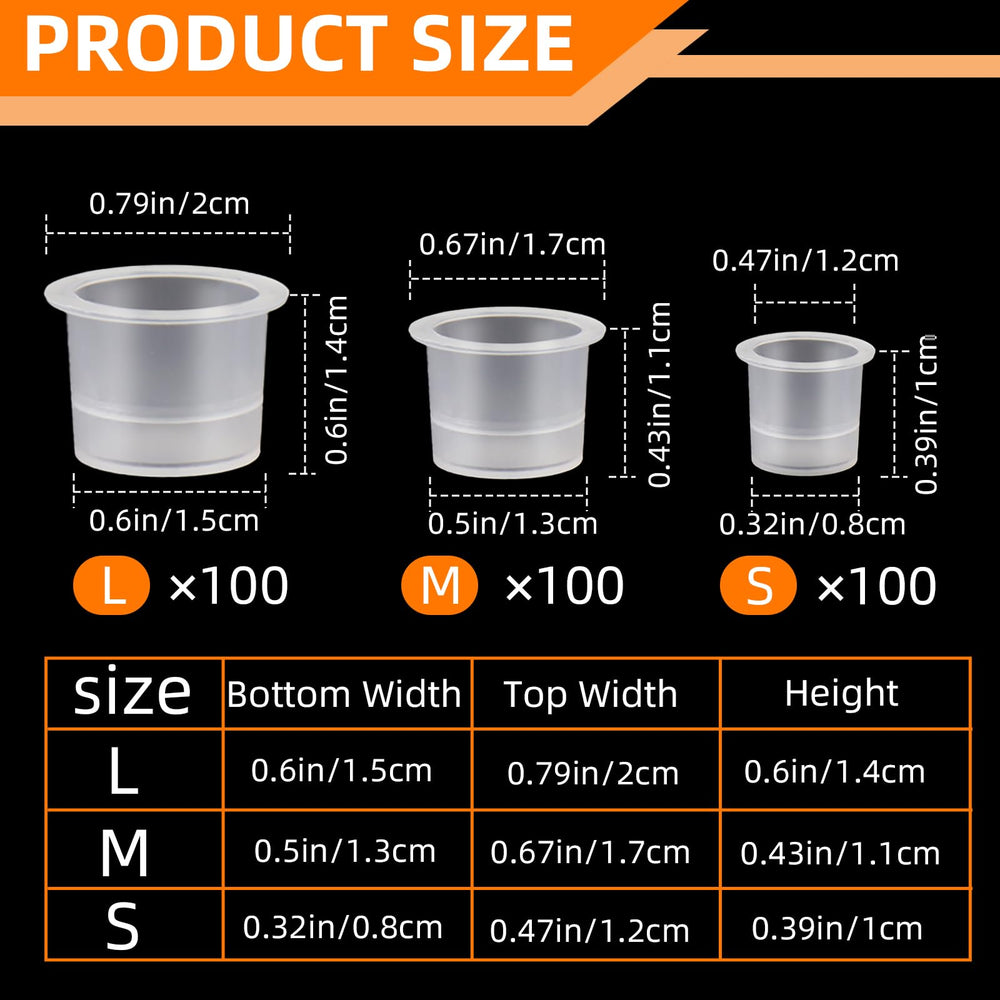 TKYZMS medium ink cups show mid-tone inks at a glance.