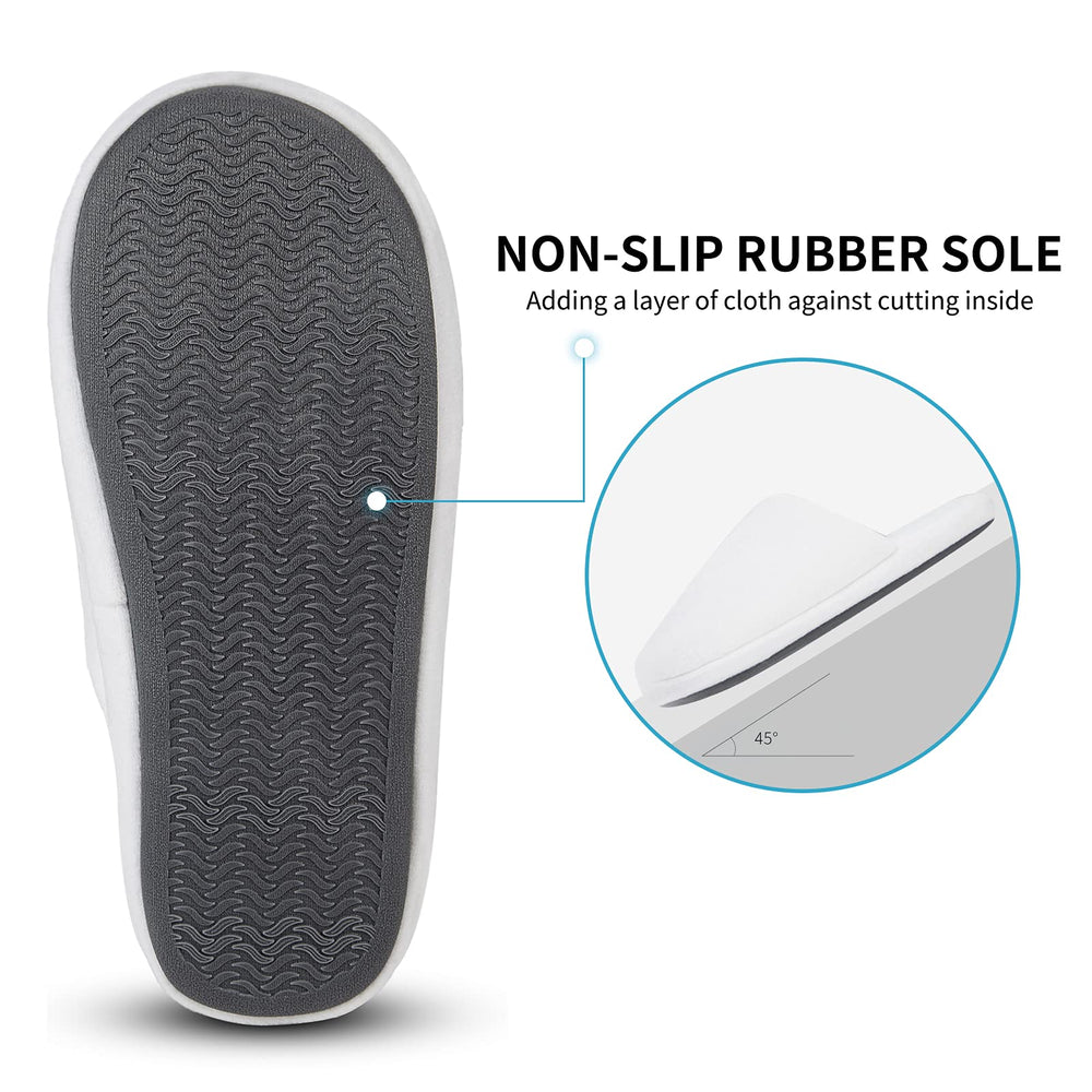 Tlizzz7 machine-washable spa slippers simplify cleaning and reuse after travel.