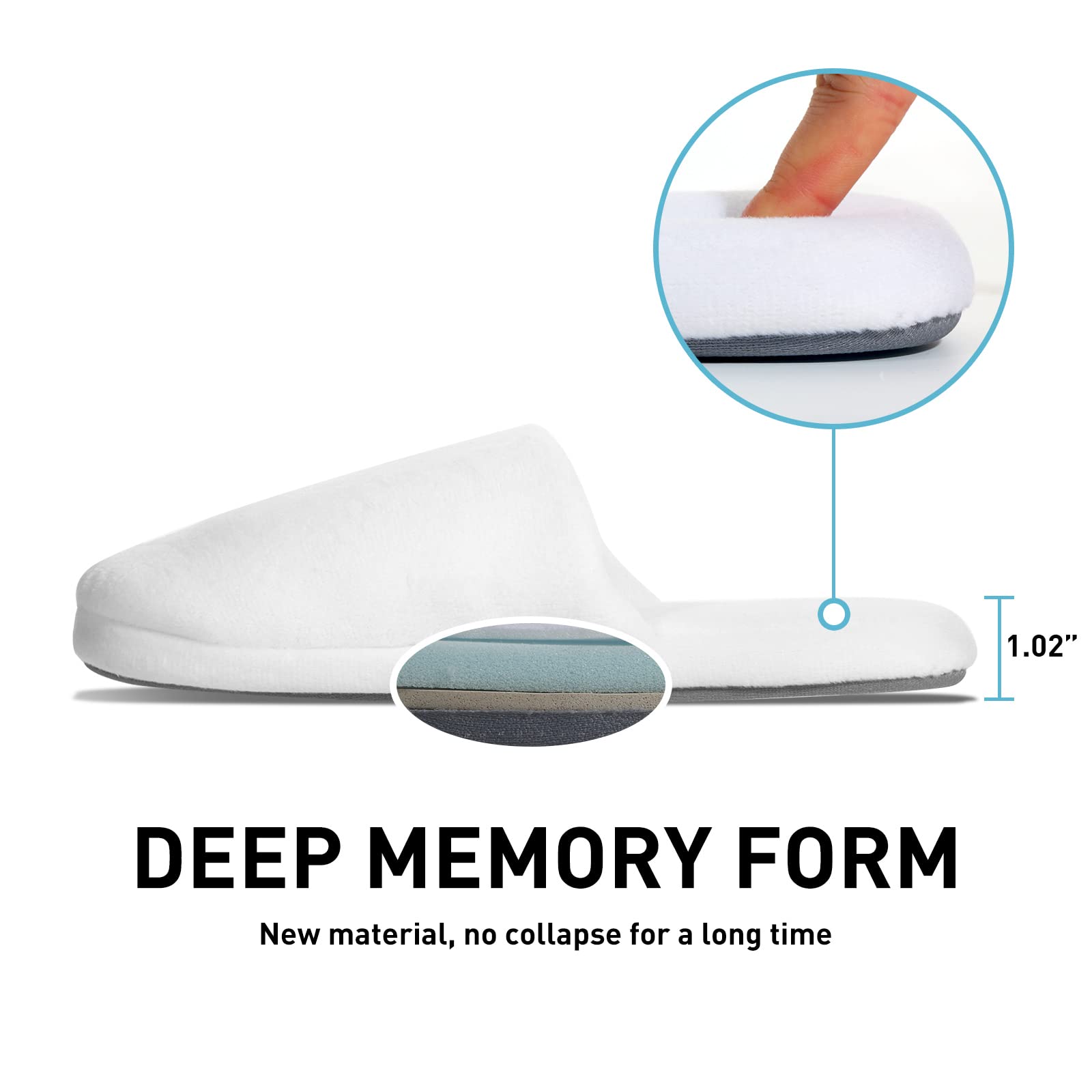 Tlizzz7 hotel guest edition slippers for wedding prep lounging.