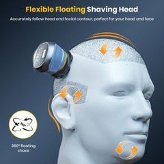 TLMUSE head shaver IPX7 wet/dry for shower use