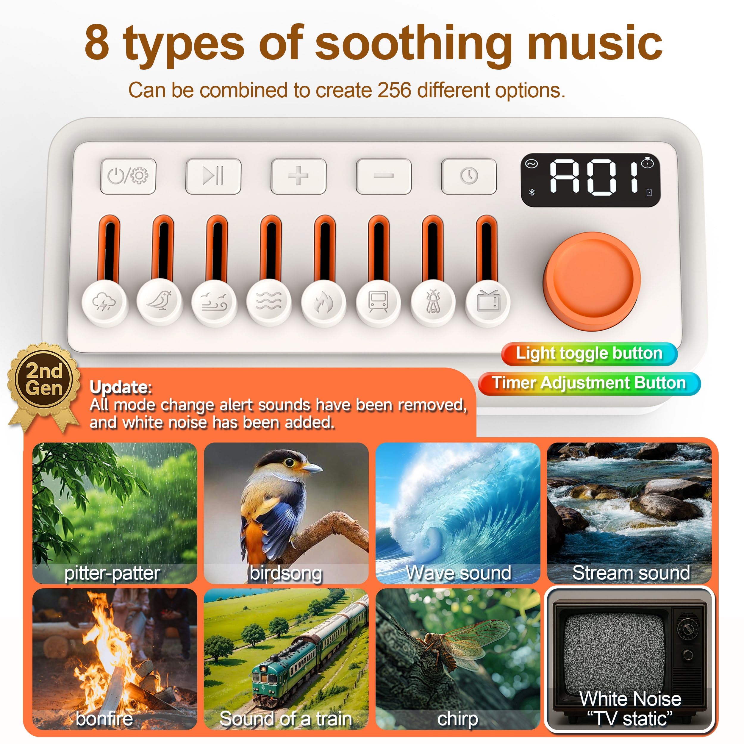 TMEHM Bluetooth speaker mode streams your music with 5.0 connectivity.