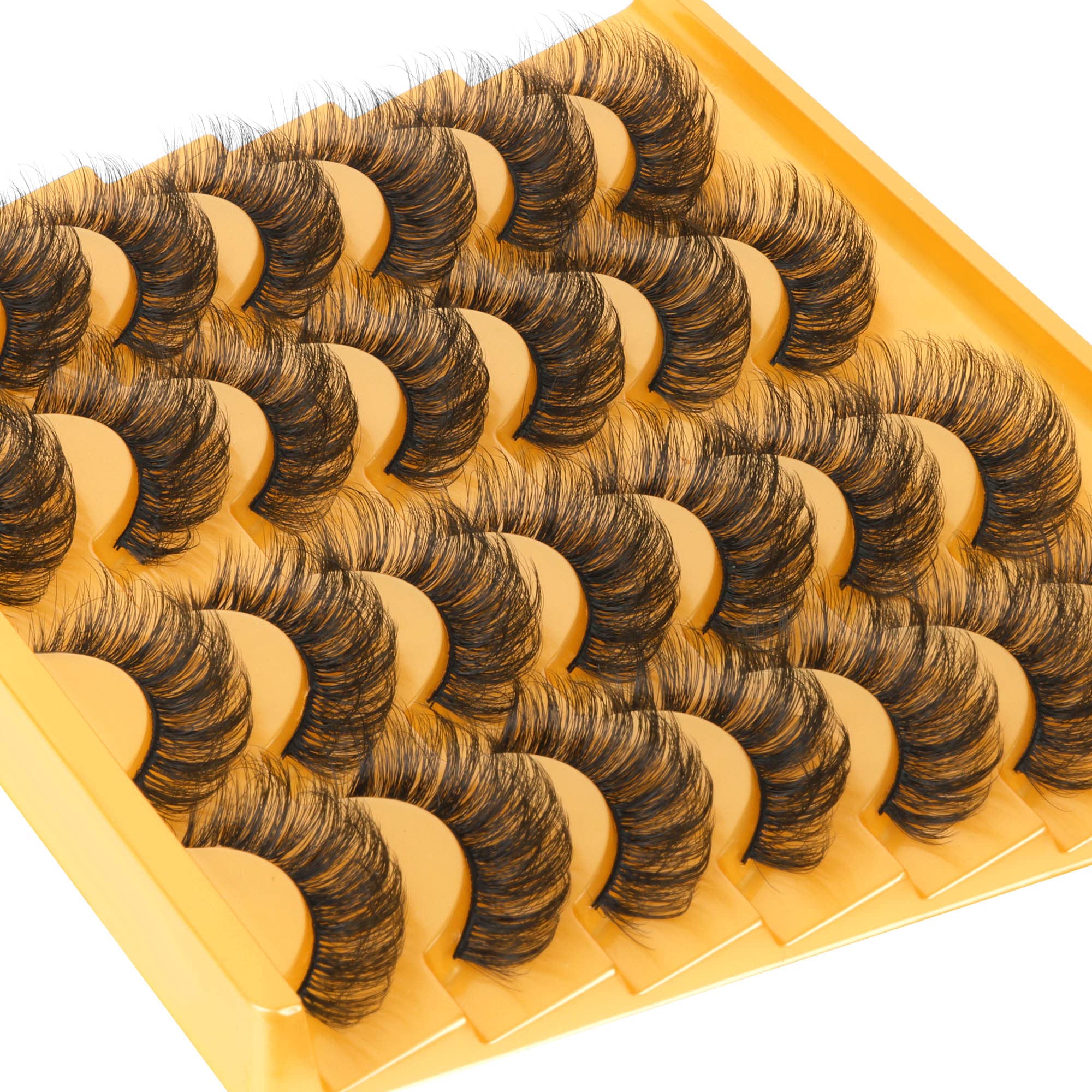 TNFVLONEINS reusable lashes closeup shows durability for multiple wears with gentle removal