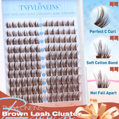 TNFVLONEINS wispy 10-16mm clusters deliver natural magnification without heaviness.